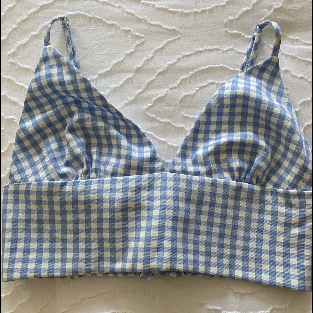 Blue Gingham Shirt